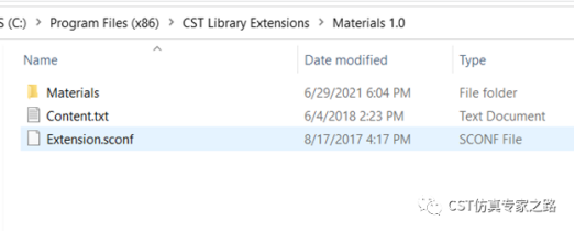 cst软件如何添加和管理自定义的材料