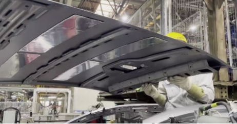 abaqus案例：某电动车顶盖横梁胶粘失效问题分析及优化