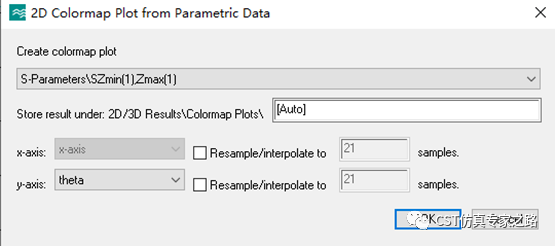 cst软件的天线罩仿真后处理