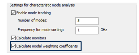 如何计算cma中的模式加权系数mwc