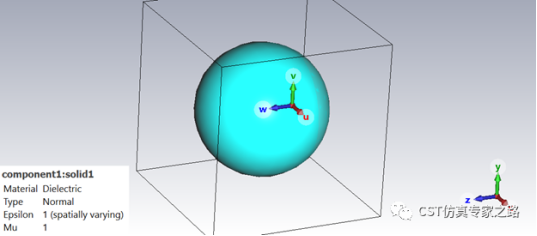 cst仿真实例：龙伯透镜天线 --- 空间变化介电材料