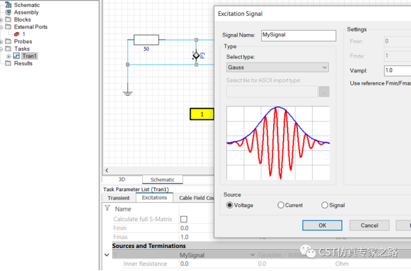 小型卫星hirp仿真 --- 平面波场路结合，emc-辐射敏感，线缆