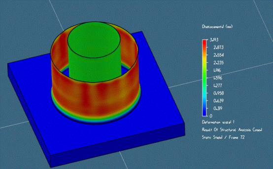 3dexperience平台slm成型微型涡喷发动机燃烧室的反变形补偿
