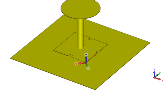 圆极化平板天线仿真02【cst软件仿真实例】