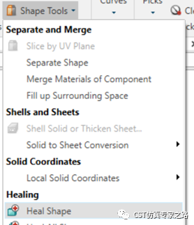 cst软件如何将均匀人体空心2d模型填充3d