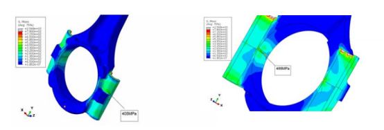 abaqus汽油机连杆强度计算分析