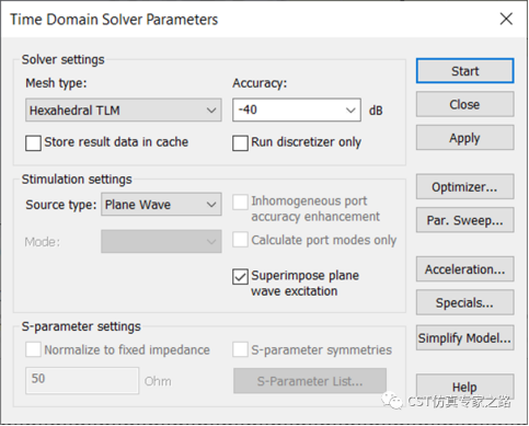 小型卫星hirp仿真 --- 平面波场路结合，emc-辐射敏感，线缆