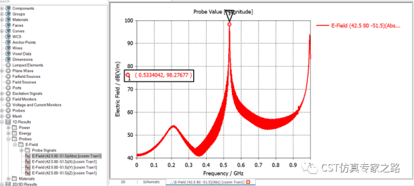 小型卫星hirp仿真 --- 平面波场路结合，emc-辐射敏感，线缆