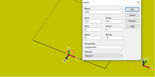 圆极化平板天线仿真02【cst软件仿真实例】
