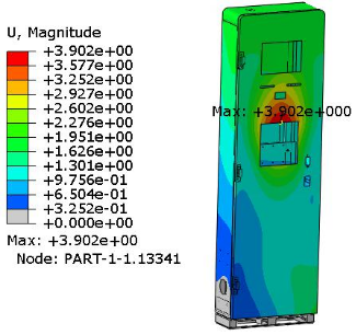 基于abaqus的某充电桩终端地震仿真研究