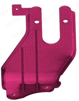 基于 abaqus 的离合器液压工作缸支架断裂分析及优化