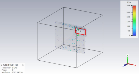 cst如何查看i求解器的近场分布