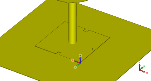 圆极化平板天线仿真02【cst软件仿真实例】