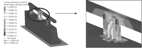 abaqus在组合式混凝土护栏设计中的应用