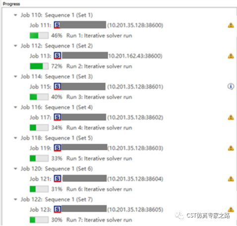 如何使用cst软件的分布式计算进行参数扫描