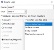 abaqus热-电-结构耦合分析