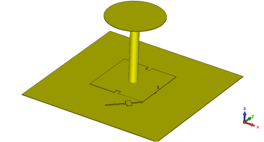 圆极化平板天线仿真02【cst软件仿真实例】