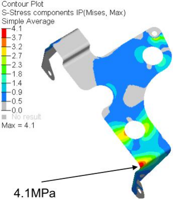 基于 catia 和 abaqus 的某车型空滤器装置分析