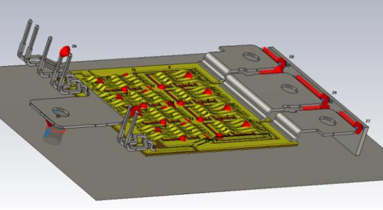 基于cst的高压igbt模块建模和仿真