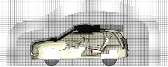 网格加密侧视图