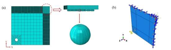 基于abaqus本构二次开发的板级封装结构冲击响应数值模拟