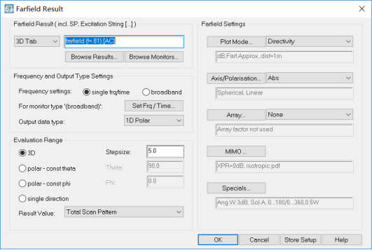 cst软件如何仿真total scan方向图？(2)