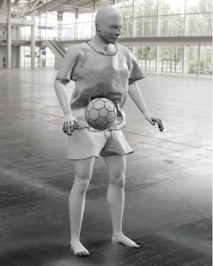 abaqus在结构力学工程师角色的足球模拟仿真