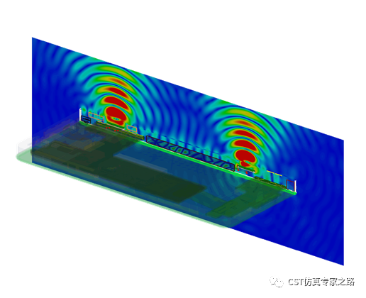 tlm算法仿真5g毫米波手机天线和整机