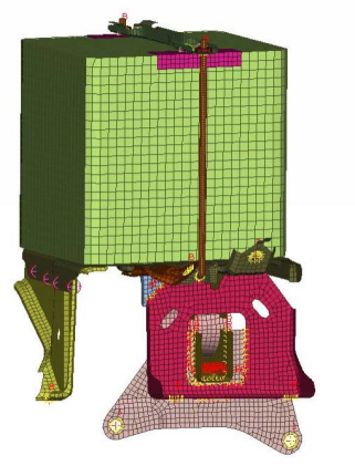 abaqus在蓄电池支架强度分析中的应用