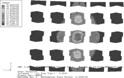 abaqus考虑花纹的轮胎接地压力分析
