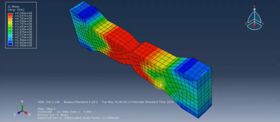 abaqus应力应变分析