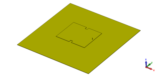 圆极化平板天线仿真02【cst软件仿真实例】