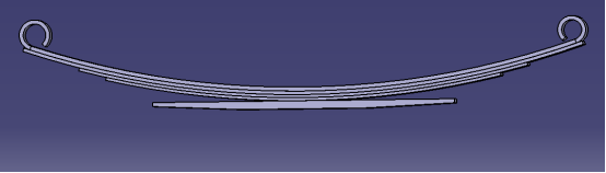 abaqus在钢板弹簧接触分析中的应用