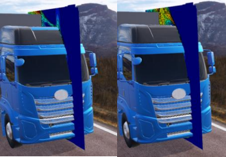 顶盖优化后湍流压力脉动切片图