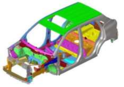 基于 abaqus 的正碰安全性的轻量化研究