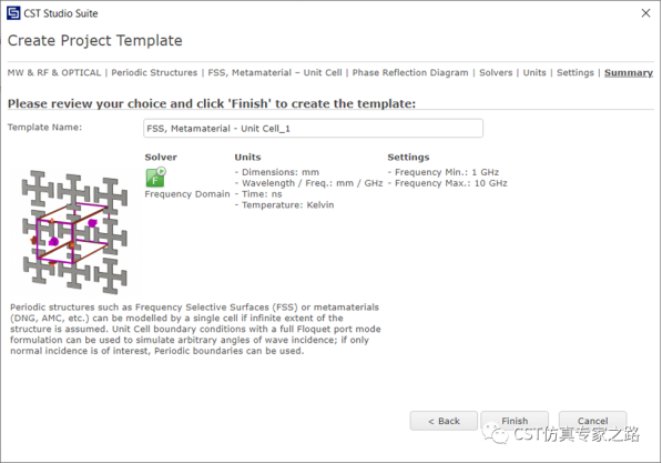 cst如何对材料单元提取传输反射数据表用于thin panel材料 --- a求解器
