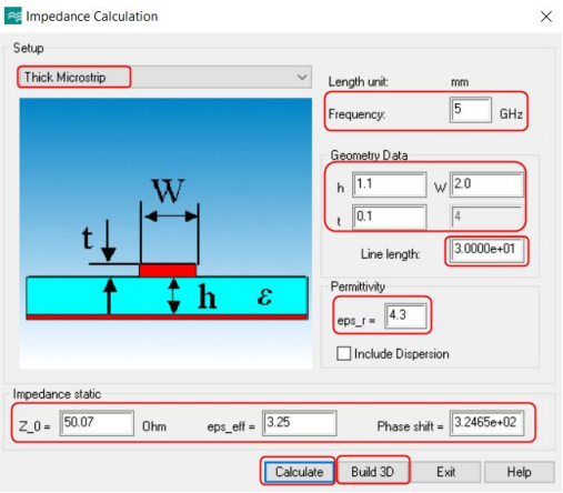 cst如何计算微带线的特征阻抗