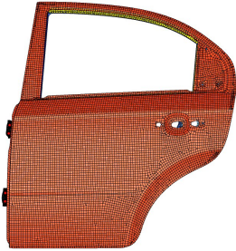 基于abaqus的车门晃动分析