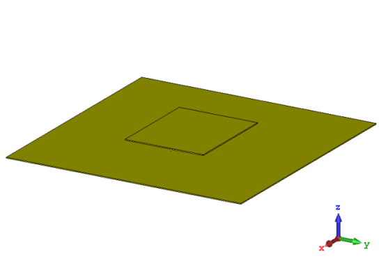 圆极化平板天线仿真01【cst软件仿真实例】