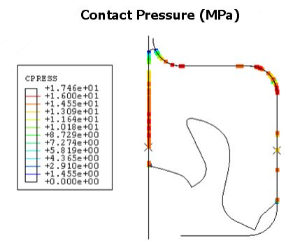 abauqus 2d在橡胶密封件分析中的应用