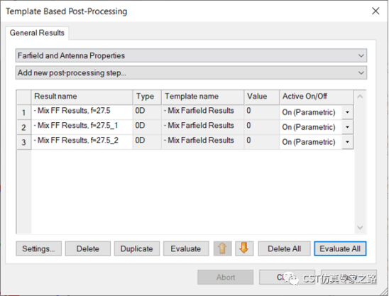 5g毫米波阵列天线仿真——cdf计算（手动ac远场）【cst仿真案例】
