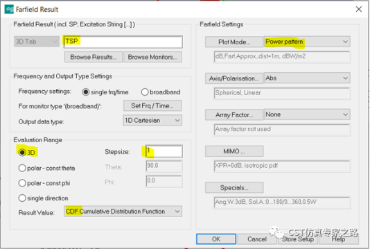5g毫米波阵列天线仿真——cdf计算（手动ac远场）【cst仿真案例】
