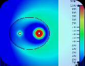 cst紧凑型双端口介质加载去耦天线系统